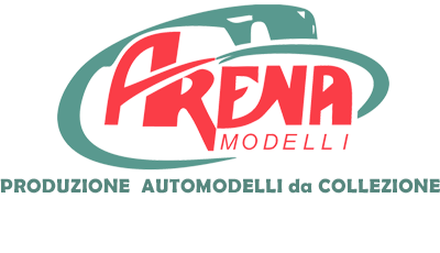 Arena modelli produzione modellismo auto scala 1/43 1/24 Logo
